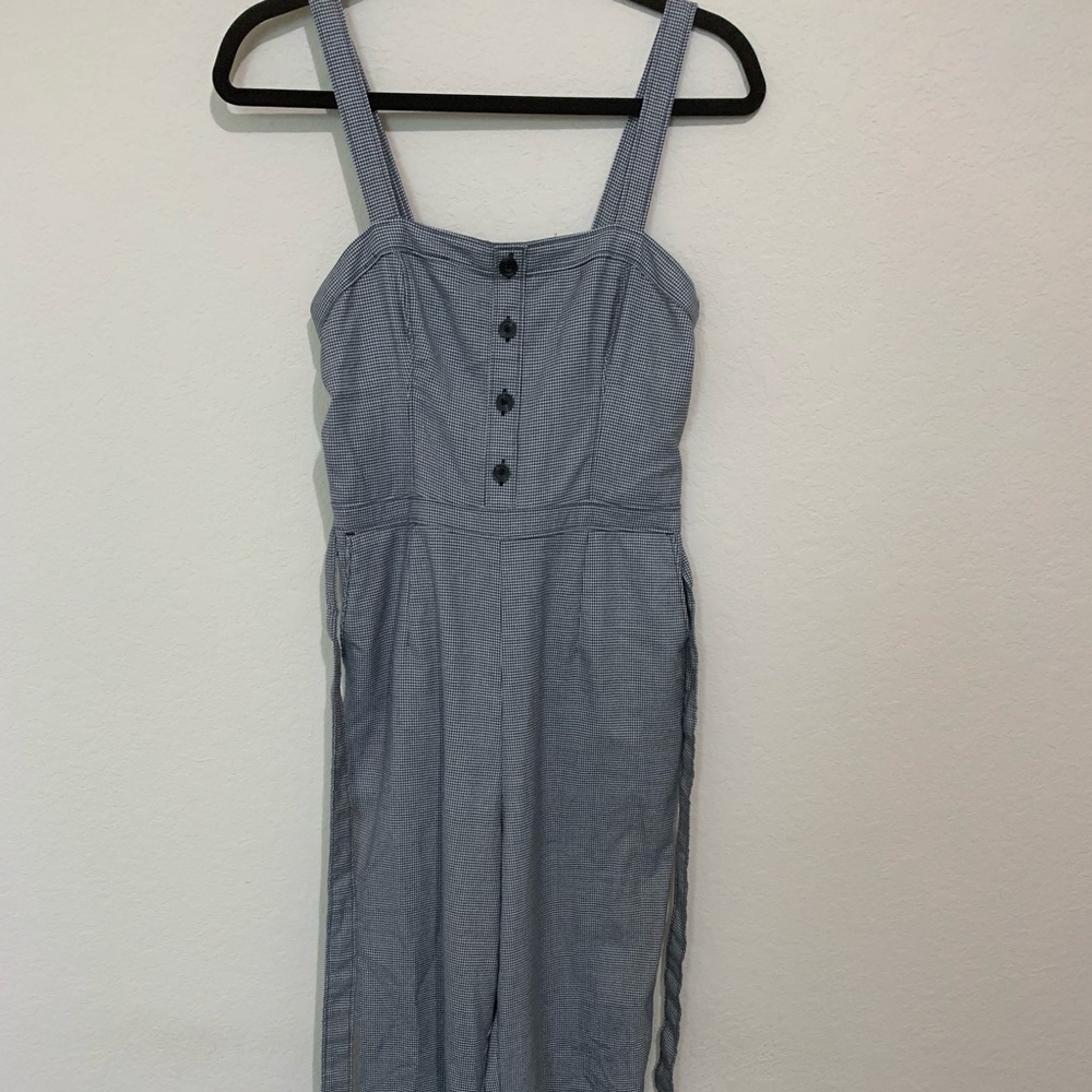 crop wide leg jumpsuit